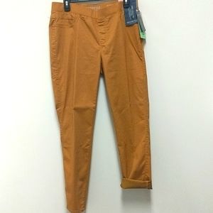 Tan Sound Style LA Lucy Pull-On Leggings LG NWT